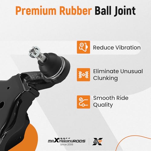 maXpeedingrods 2Pcs Front Lower Control A-Arms with Ball Joint for Toyota Tacoma 2005-2015 (4WD Base), K621293 K621294 - Image 4