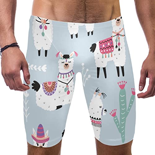 Traje de baño jammer para hombre de natación largo para evitar rozaduras en el agua