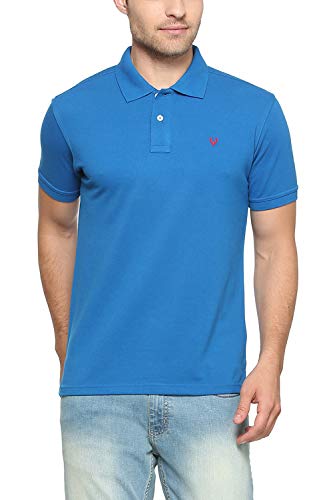 Allen Solly Men's Solid Regular fit Polo