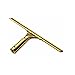 Ettore 10018 Solid Brass Window Squeegee, 18-Inch