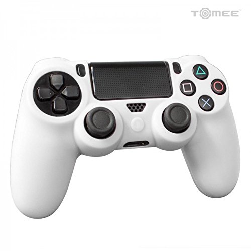 Tomee Silicone Skin Controller Protective Case for PS4 (White) Tomee Silicone Skin Controller Protective Case for PS4 (White)