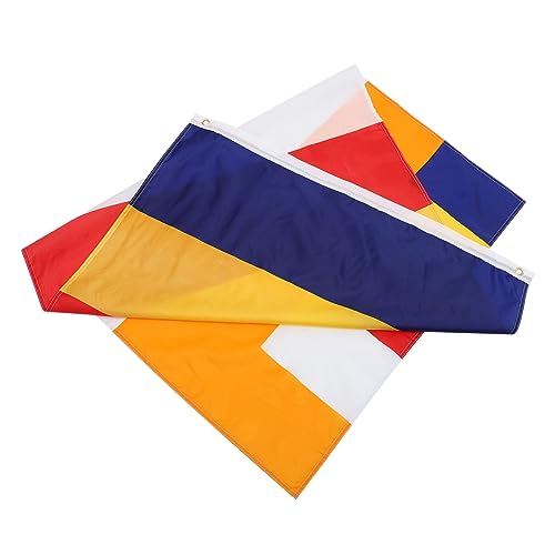 HEMOTON Bandera Budista De Poliéster Banderines Para Exteriores Banderas De Oración Para Decoración Budista