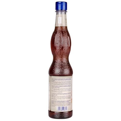 FABBRI 1905 - Vanille-Sirup. Natürlicher Vanillegeschmack für erfrischende Getränke, zum Garnieren von Eis oder zum Verfeinern von Koch- und Backrezepten, 560ml