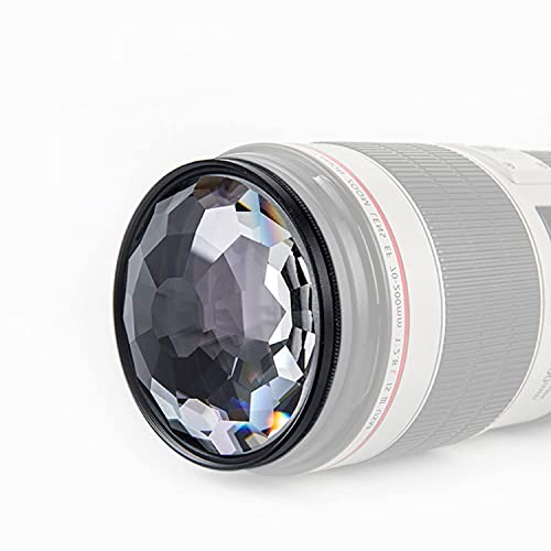 Fotoconic 77Mm Kaleidoscope Glass Prism Camera Lens Filter Variable Number Of Subjects Slr Photography Accessories #TOP1