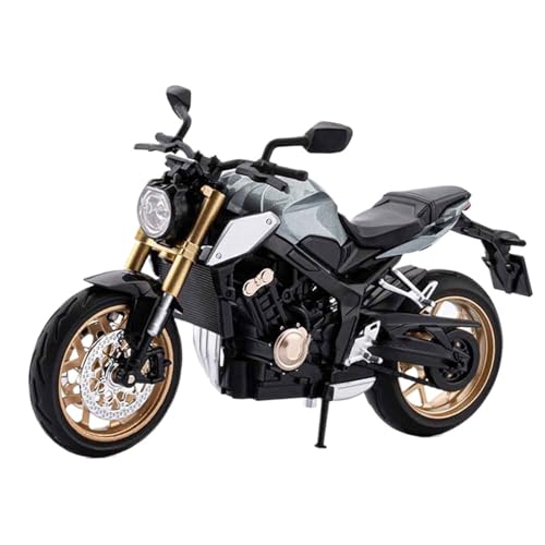 Moto Miniature 1:12 en Métal pour CBR1000 et CB650 avec Sons et Lumières