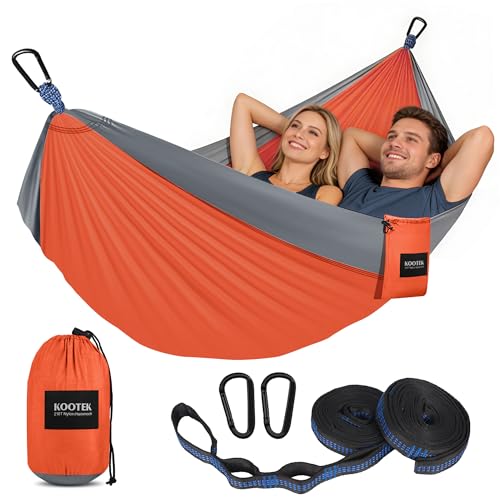 Kootek Camping Hammock 500 lbs Capacity, Portable...