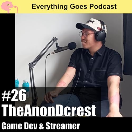 Ep 26. TheAnonDcrest: Game Developer & Streamer Titelbild