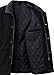 NYC Fashions Black Suede Jacket Men Western Leather Car Coat - Mens Suede Sherpa Jacket