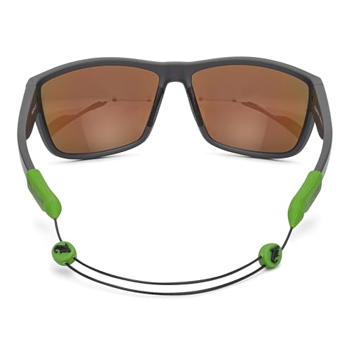 Image of Pilotfish No Tail Adjustable Eyewear Retainer Cable Strap: Sunglasses, Eyeglasses, Glasses (14 Inch, Military Green)