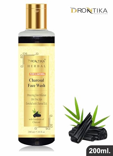 Image of Pure Charcoal Ultra-Hydrating Face Cleanser For Oil & Dirt Removal 200 ML | Face Wash for Anti-Pimple and Anti-Dirt | Suitable for All Skin Types