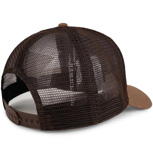 Image of Wild Bigfoot Trucker Hats for Men & Women - Great Men's Snapback Hats, Perfect for Bigfoot Gifts Sasquatch Gifts