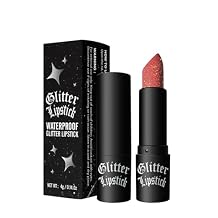 Glitter Lipstick Diamond Shiny Lipsticks Sparkling Lipstick for Masquerade, Cosplay, Halloween Makeup