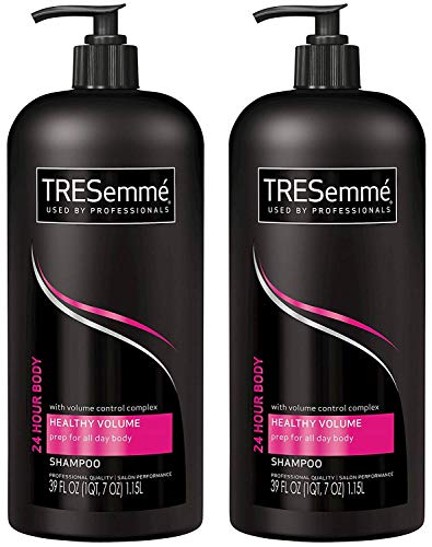 Tresemme Haircare - 24 Hour Body - Healthy Volume - Shampoo - Net Wt. 39 FL OZ (1.15 L) Per Bottle - Pack of 2 Bottles