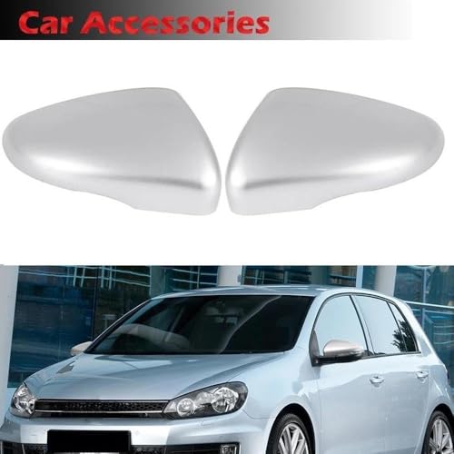 Boîtier rétroviseur pour Golf 6 gauche argenté pour réparer la coque rayée - 2