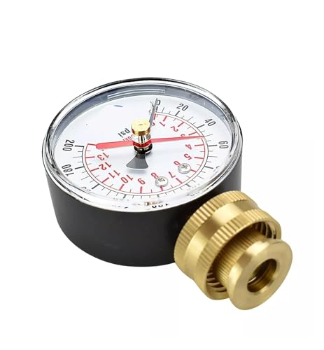 Manomètre de pression d'eau pour vérifier le système d'arrosage du jardin 3/4