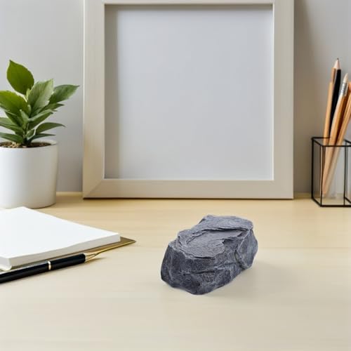 Boîtes à clés extérieures étanches imitation pierre avec compartiment spacieux