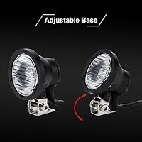 INJORA RC Scheinwerfer RC LED Beleuchtung RC Zubehör für 1:10 RC Crawler Axial TRX4 TRX6 SCX10 90046 Wraith RR10 MST Redcat – Ansicht 5