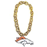 Aminco Denver Broncos NFL Fan Chain, Gold