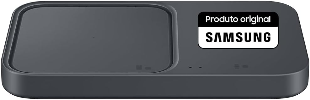 CARREGADOR SEM FIO RAPIDO PRETO 15W SAMSUNG DUO PAD