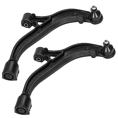 Front Lower Complete Control Arms w/Ball Joints Suspension Kit for 2001-2007 Town & Country/Dodge Caravan/Dodge Grand Caravan, 2001-2003 Voyager K620004 K620005 (2PCs)