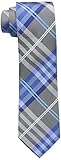 Geoffrey Beene Men's Petros Plaid II Tie, Blue, Regular