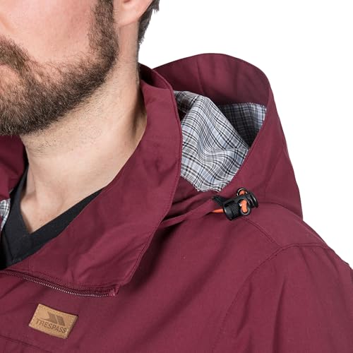Veste imperméable Trespass Weir homme avec capuche réglable - 4