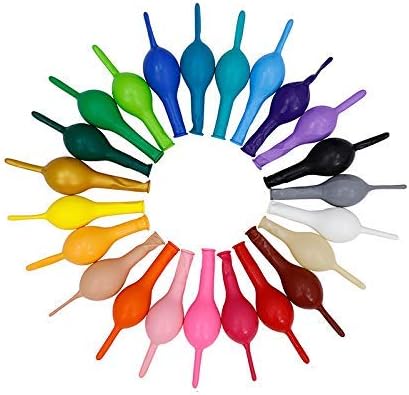 Miniatura 8 de IN-JOOYAA Globo de enlace rosa bebé de 10 pulgadas, 50 globos de enlace rápido para decoración de fiestas