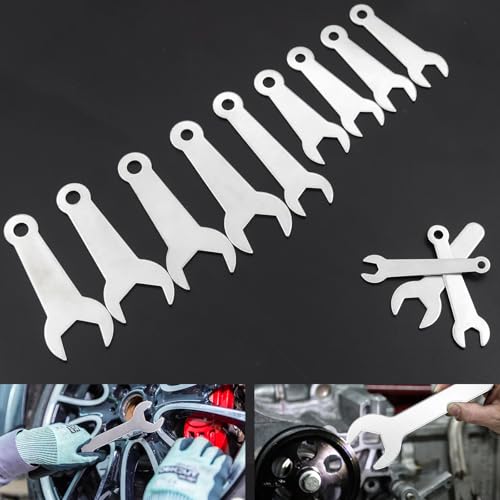 Single End Thin Wrench Set, Ultra Slim Spanners Set 12PCS in Different Sizes by NWpangu - Image 6
