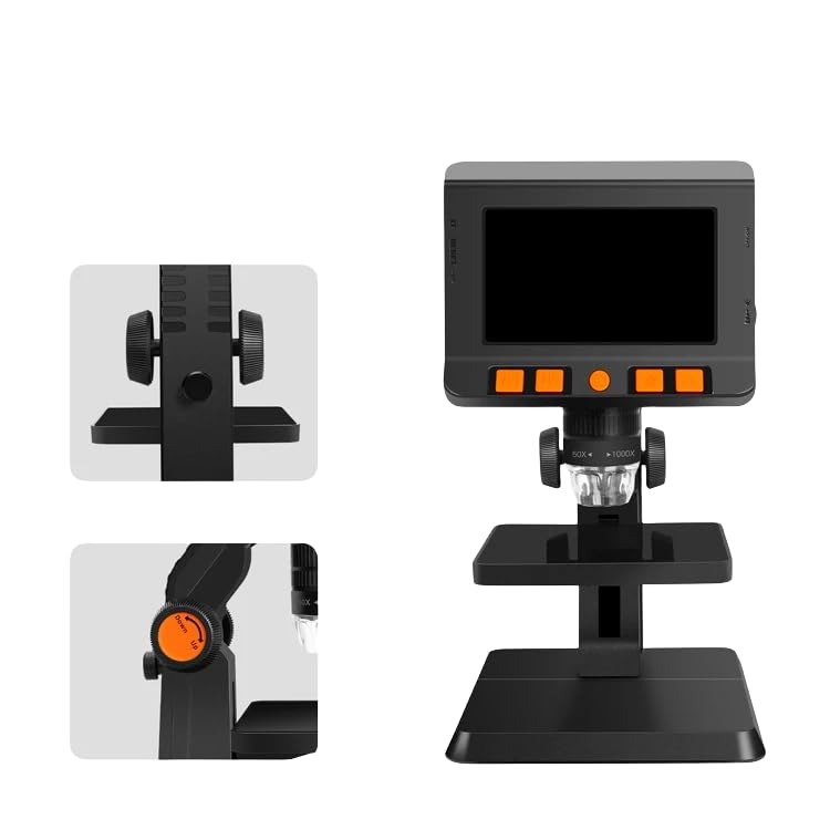 Microscope numérique 1080P QiudanTimes avec écran LCD 4,3 pouces pour réparation