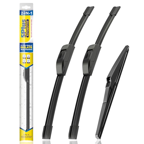 5 PLUS® Silicone Windshield Wiper Blades Replacement for 2021-2014 JEEP Grand Cherokee Wiper...
