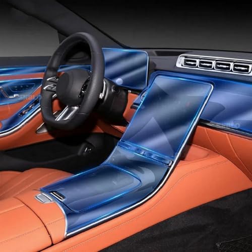 Film anti-rayures tableau de bord Mercedes Benz Classe S400 S450 S500 2021