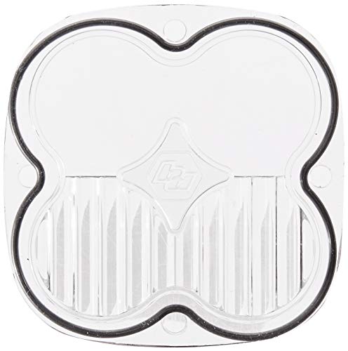 Baja Designs Lens Kit for Squadron Pro and Sport LED Light - Optical Lens with Silicone O-Ring, Easy Installation, Waterproof, Dustproof (Driving/Combo, Clear)