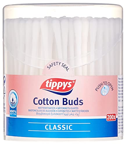 Tippys Classic Cotton Buds 200 Pcs