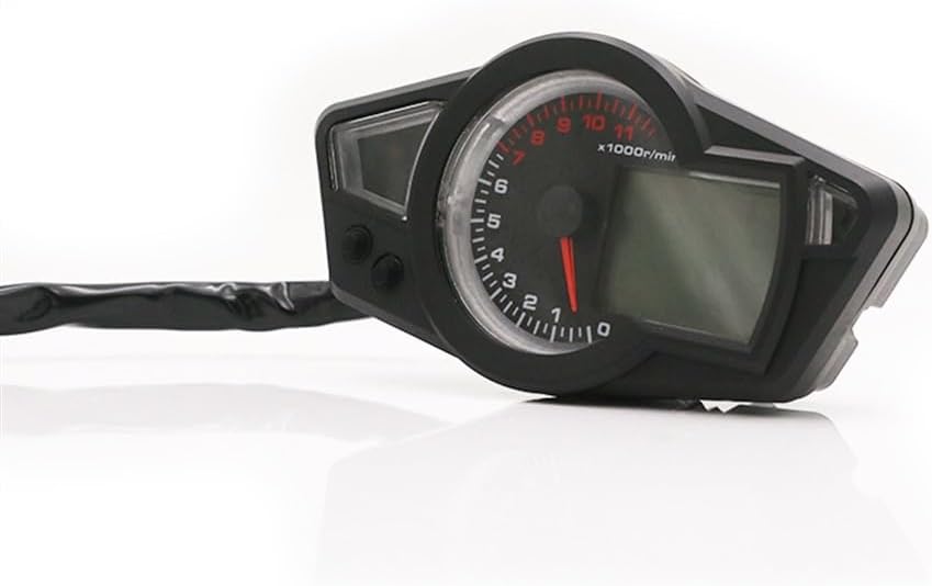 Motorcycle Odometer Gauge Nuoxintr Digital Motorcycle Tachometer Odometer Speed Screen Motorcycle Tachometer for 2 4 Cylinders