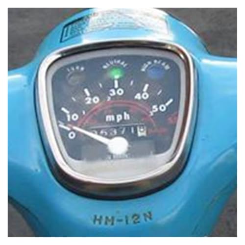 Compteur de vitesse numérique à LED pour moto Honda C70 et C90 avec odomètre kilométrique