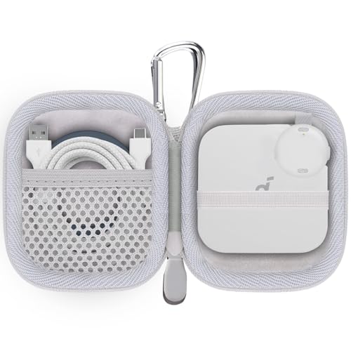 Étui enregistreur vocal AI Anker Soundcore Work blanc pour vos réunions et déplacements
