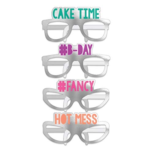 Lunettes Papier Young and Fab Amscan 250838 accessoire déguisement fête