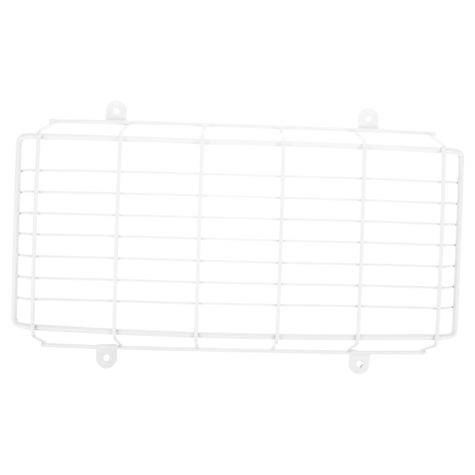 Angoily Metal Signal Light Wire Guard Emergency Light Wire Guard exit Sign Protector Metal Emergency Light Protective Guard Guard Wire Protective Grill Metal Indicator Light