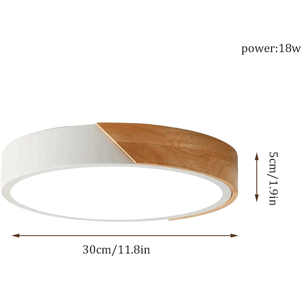 Luz LED De Techo Con Atenuación De 3 Tonos Luz De Techo Fácil De Instalar Cerca Del Techo Lámpara De Techo Redonda Con Personalidad Creativa Iluminación De Techo Con Pantalla Acrílica