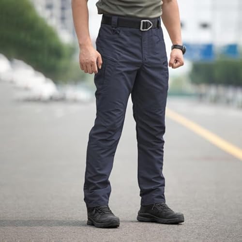 Tactical Cargo Pants for Men Stretch Multi Pockets Waterproof Hiking Pant Work Ripstop Trousers3