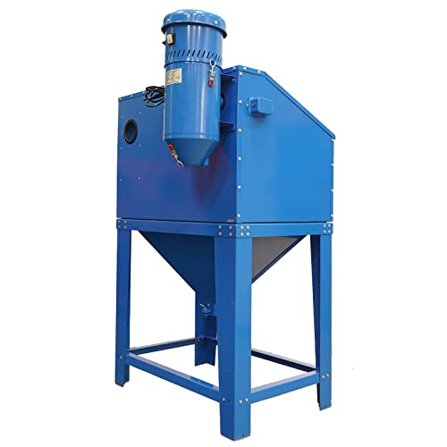 Cimcame Dust Collection/Collector Reclaimer System 1.75-HP Sandblast Vacuum with 2 Gallon Capacity Fit for Sand Blaster Cabinet Or Other Media Blasting Cabinet - Thumbnail 3