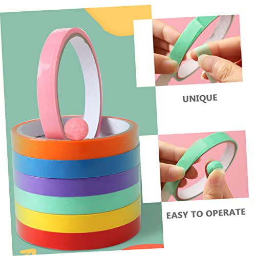 Ciieeo Fita De Descompressão Bola Fita De Artesanato Rayan Para Fita Colorida Para Fabricante De Bol