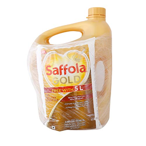 Image of Saffola Gold Cooking Oil, 5L Jar