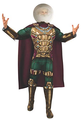 Costumes Homme Annee 1900 - Rubie's mens Marvel: Spider-man Far from Home Deluxe Mysterio Adult Sized Costumes,