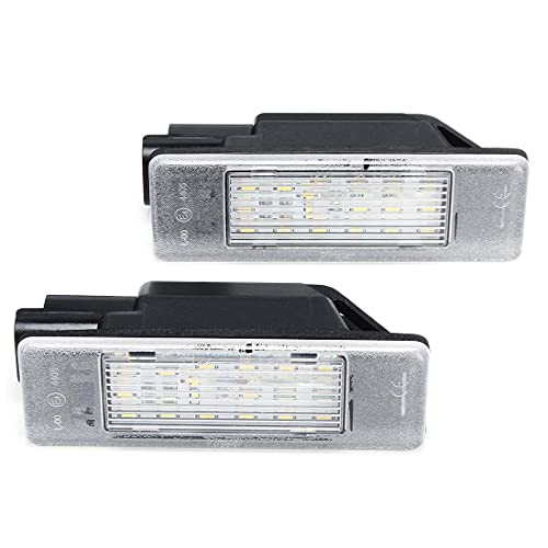 MOLEAQI 2pc LED Lampe d'éclairage de Plaque d'immatriculation pour B-ENZ Sprinter 2003-2014 pour M-ercedes B-ENZ Sprinter W906 2006-on/Vito W639 M-ercedes Cover