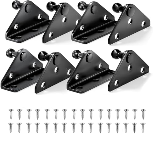 Vepagoo 10MM Ball Stud Mounting Bracket for Gas Shock Spring