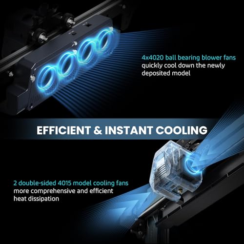 Image of ELEGOO Neptune 4 3D Printer, 500mm /s High-Speed Fast with Klipper Firmware, Auto Leveling and Dual-Gear Direct Extruder, Easy Assembly, 8.85x8.85x10.43 Inch Printing Size