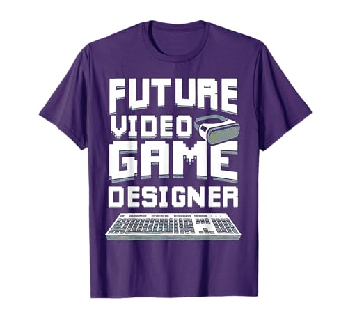 Future Video Game Designer Boys Girls Kids T-Shirt