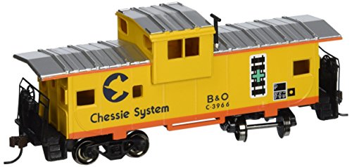 Bachmann Trains - 36' Wide-Vision Caboose - CHESSIE Yellow - HO Scale Bachmann Trains - 36' Wide-Vision Caboose - CHESSIE Yellow - HO Scale