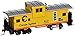 Bachmann Trains Chessie 36' Wide Vision Caboose-Ho Scale